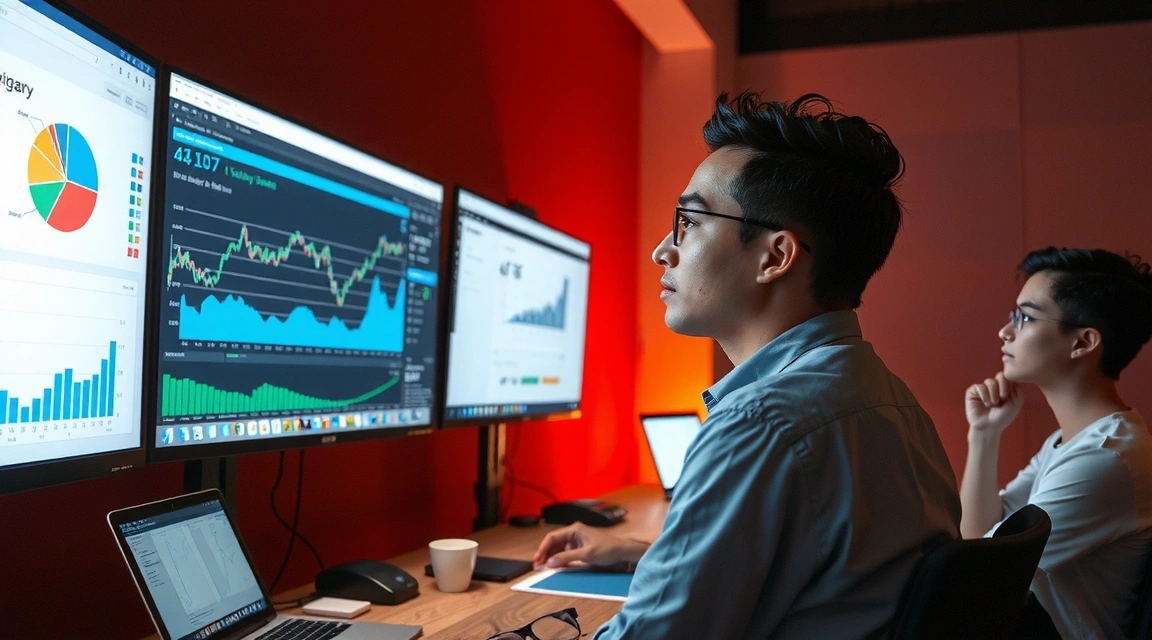 Echipa marketray utilizând inteligența artificială pentru analize de marketing