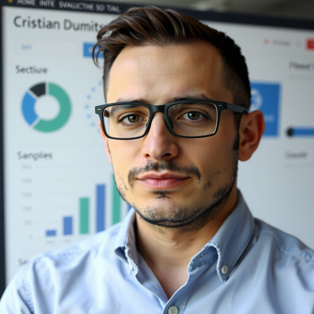 Portretul lui Cristian Dumitrescu, Specialist SEO marketray