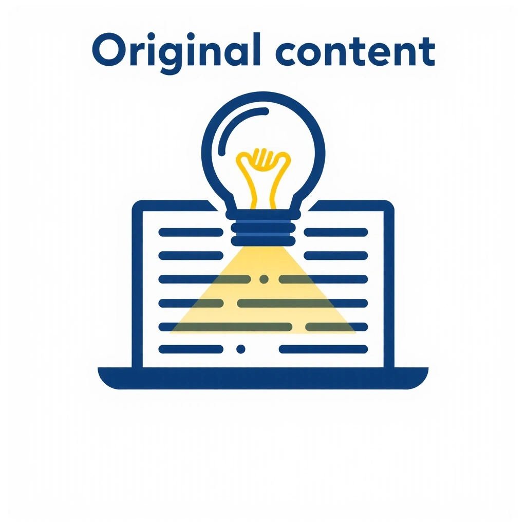 Creare de conținut original